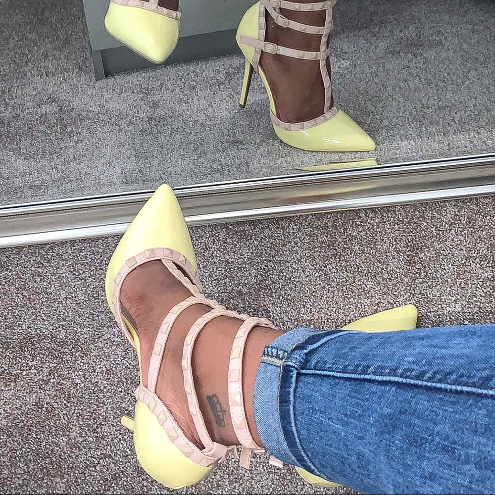 Studded Heel